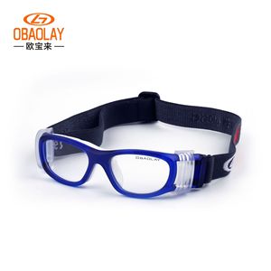 OBAOLAY Sport <b>Glasses</b> Full Rim Anti-Fog UV400 Basketball Sports Eyewear <b>Adjustable</b> Strap - Product Image 1