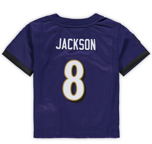 2025 nóng bán khâu trẻ em trẻ mới biết đi 15 Patrick mahomes 1 jalen đau 8 lamar Jackson áo bóng đá mỹ - Product Image 5