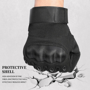 Bán buôn Chất lượng cao bền polyester sợi nhỏ xé kháng ngoài trời màn hình cảm ứng đầy đủ ngón tay chiến đấu chiến thuật găng tay - Product Image 3