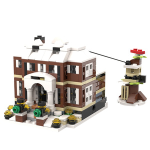 Bloques de Construcción MOC, Casa de Trampas Divertida de Kevin, Adorno de Escritorio, Juguetes de Plástico para Armar, Regalo para Fanáticos de Películas de Comedia, MOC-125387 - Product Image 3
