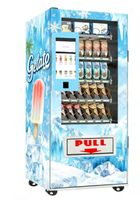 Nieuwe commerciële 24-uurs intelligente automaat voor verse bevroren fruitsmoothies