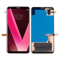 Recambio de pantalla Original para lg g8x thinq g5 stylus 6 nexus 5 4 v50 v60 thinq 5g, marco de cristal lcd dual