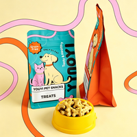 YOUYI 500g 1kg Sac d'emballage alimentaire refermable à fermeture éclair, pochette verticale personnalisable OEM