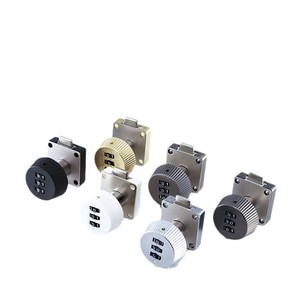 O'Leeford Double Opening <b>Cabinet</b> <b>Lock</b> 18mm Mechanical Keyless Combination Drawer Wardrobe <b>Lock</b> Easy Installation - Product Image 1