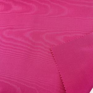 Eco-friendly poliestere 3D brillante goffratura per vestiti scarpe borse in legno grano nuvola Moire tessuto - Product Image 2