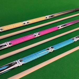 Venta al por mayor: Taco de billar de abedul de 13 mm con unión de 1/2 para billar chino de 8 bolas y 9 bolas - Product Image 2