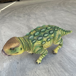 Điều khiển từ xa tương tác cơ khí chó cử động đi bộ bé khủng long robot ankylosaurus với các phong trào - Product Image 4