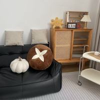 BT Kissen mit Gemüse- und Pilzmotiven, Persimonen-Rundkissen, Tomatenförmiges Verdicktes Kissen für Schlafzimmer, Fenstersitzkissen