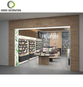 Exhibidor de Diseño Interior para Tienda de Cosméticos de Lujo, Exhibidor de Maquillaje Duradero con Muebles de Góndola para Tienda de Maquillaje - Product Image 3