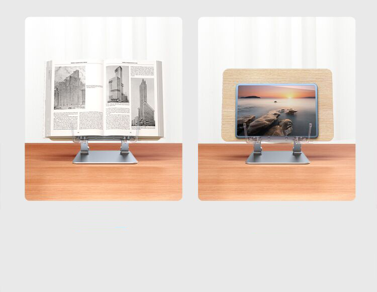 Height Angle Adjustable Book Holder Stand For Kids And Adults Folding Bookstand Reading Stand For Books