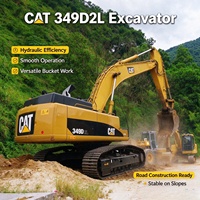 Excavator Bekas Caterpillar 349D2L 49 Ton Asli dari China