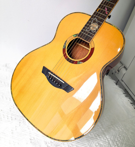 Acoustic Guitar 6 <b>Strings</b> Wood Body Lacquered Fretboard Mahogany Neck for Music Lovers - Product Image 1