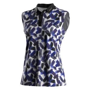 Polo sin Mangas Moderno para Mujer, Corte Entallado, Tela Transpirable, Perfecto para el Uso Diario Urbano - Product Image 1