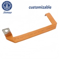 Manchon de connexion pour câble en cuivre et aluminium, embout de raccordement, connecteur à sertir étamé