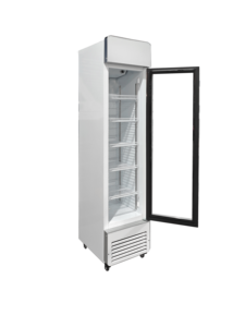 Refrigerador Vertical <span class=keywords><strong>de</strong></span> Exhibición Pepsi a <span class=keywords><strong>Precio</strong></span> <span class=keywords><strong>de</strong></span> Fábrica, Refrigerador Comercial Delgado con Puerta <span class=keywords><strong>de</strong></span> Vidrio Única para Supermercados - Product Image 3