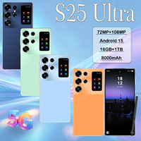 Puissant téléphone Android S25 Ultra débloqué, 16 Go de RAM, 1 To de ROM, appareil photo 200 MP, OEM pour grossistes en téléphonie mobile
