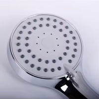 Robinet de salle de bain à sortie unique haute pression, accessoire moderne avec douchette à 3 fonctions et économie d'eau