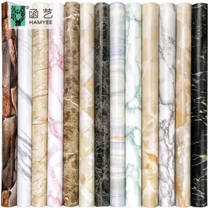 PVC Self Adhesive 3D Wall Paper Rolls Contact Paper Kitchen Peel And Stick  Vinyl Marble Wallpaper Home Decoration - Buy PVC Self Adhesive 3D Wall  Paper Rolls Contact Paper Kitchen Peel And