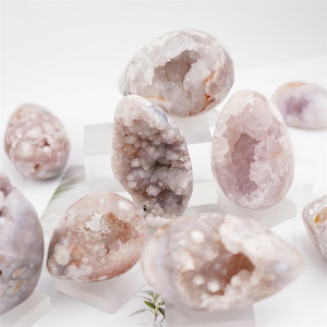 Vente en gros : Pierre précieuse naturelle <span class=keywords><strong>de</strong></span> guérison, cristal <span class=keywords><strong>de</strong></span> <span class=keywords><strong>quartz</strong></span> géode, boule <span class=keywords><strong>de</strong></span> druse, œuf <span class=keywords><strong>de</strong></span> druse en améthyste <span class=keywords><strong>rose</strong></span> pour la décoration et l'artisanat - Product Image 1