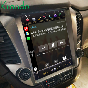 Krando 12.1 "cảm ứng đầy đủ màn hình dọc xe đài phát thanh <span class=keywords><strong>Android</strong></span> 12.0 đơn vị đứng đầu cho GMC Yukon Chevrolet Tahoe ngoại ô 2015-2017 - Product Image 4