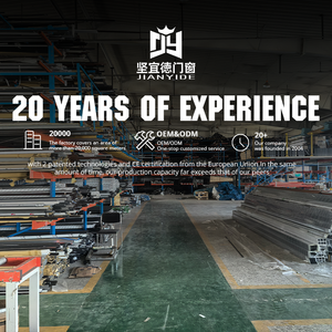 Desain Tiongkok jendela UPVC kaca ganda ayunan PVC jendela tingkap jendela Villa jendela kedap suara - Product Image 6