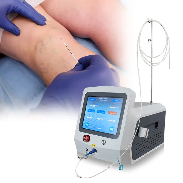 OFFRE SPÉCIALE nouveaux produits diode laser 980nm + 1470nm laser par varices EVLT Endo le traitement des varices machine pour la clinique