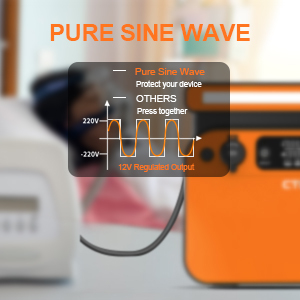 แบตเตอรี่ลิเธียมไอออน LiFePo4 500W สำหรับเก็บพลังงานสำรอง พร้อมระบบชาร์จไร้สาย เครื่องกำเนิดพลังงานแสงอาทิตย์แบบพกพา - Product Image 6