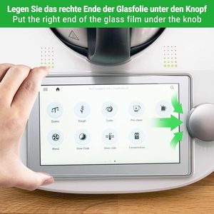 Protector de pantalla para Vorrwerk Thermmomix TM6, accesorios 9H, película de vidrio templado, resistente a los arañazos, piezas duraderas para procesador de alimentos - Product Image 5