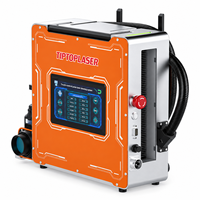 Machine de nettoyage au laser pulsé compacte 200W à prix d'usine pour l'élimination de la rouille et le décapage de la peinture sur site