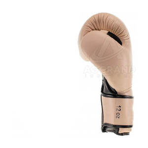 Guantes de boxeo de medio dedo hechos a medida para hombres, diseño impreso de cuero duradero, entrenamiento físico cómodo para tallas de adultos - Product Image 3