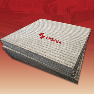 Piastra resistente all'usura di titanio e <span class=keywords><strong>Manganese</strong></span> al carburo di cromo cromo per la movimentazione di scivoli e tramogge - Product Image 1