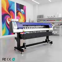 Imprimante traceur grand format à solvant écologique 4 couleurs CMJN pour bâches flexibles, autocollants de voiture, vinyle PP