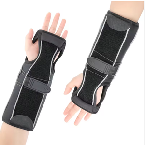 HKJD Attelle de poignet ergonomique réglable avec attelle en métal pour le <span class=keywords><strong>syndrome</strong></span> du canal carpien et le soulagement de l'arthrite - Product Image 6