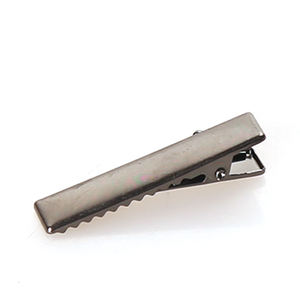 معدن إكسسوارات الشعر فارغة منقار البط كليب 5.5 سنتيمتر شوكة مفردة التمساح مشبك شعر للنساء فتاة - Product Image 6