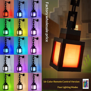 Lampe torche rechargeable USB-C à 16 couleurs changeantes, lumière murale, veilleuse, lanterne portable d'ambiance pour café et bar - Product Image 2