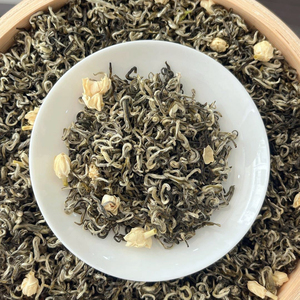 Thé vert au jasmin <span class=keywords><strong>Bi</strong></span> Tan Piaoxue, qualité supérieure, thé mélangé, saveur florale, parfumé et savoureux, thé au jasmin - Product Image 2