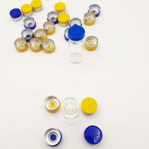 2Ml 4Ml 6Ml Borosilicate Glass Sample Vials With <b>Rubber</b> Stopper Crimp Top Caps For Laboratory Use - Product Image 2