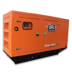 GTL 150KVA/120KW 200KVA 300KVA Diesel Groupe Électrogène Alimenté par Cumins