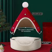 Nouvelle Tente de Lit pour Chat en Forme de Sapin de Noël, Confortable et Mignonne, pour la Vente en Gros