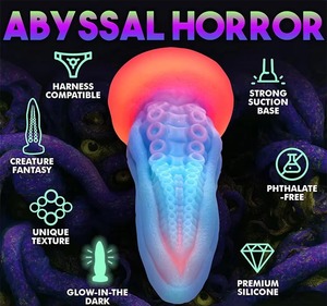 Énorme Godemiché Vibrant Monstre Pieuvre en Silicone Réaliste à Tentacules pour Masturbation Masculine et Usage Anal, Jouet Sexuel - Product Image 5