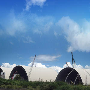 Xuzhou SAE <span class=keywords><strong>SAP</strong></span> diseño Modular resistente al viento acero de gran envergadura de carbón de almacenamiento de almacén de carbón - Product Image 2