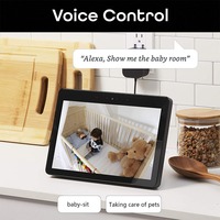 Caméra intérieure intelligente Tuya Dual-View 2 LENS Détection de mouvement audio bidirectionnelle Mode de confidentialité de stockage 256G pour la maison