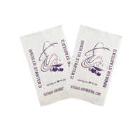 White Kraft Paper With pp Woven Open Mouth Sack/valve Bag/Cement Sack With Kraft Paper Laminated for Sale