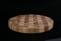 Bloc de meubles de restaurant Dessus de table Premium et solide en bois dur européen Finger Joint Board Countertop Coffee Shop Furniture