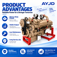 Moteur diesel fiable KTA50 V16 1429KW 4 temps turbocompressé refroidi par eau pour les opérations de camions à benne basculante minières