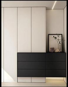 <span class=keywords><strong>Armoire</strong></span> de <span class=keywords><strong>couloir</strong></span> moderne minimaliste sans poignées, pleine hauteur, avec rangement <span class=keywords><strong>pour</strong></span> chaussures, fortement recommandée - Product Image 1