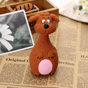 Juguetes Divertidos para Perros, Resistentes a Mordidas, de Látex, Juguetes para Perros y Gatos, Entrenamiento de Vocalización Canina, Juguetes Interactivos para Cachorros, Juguetes Molares para Interiores - Product Image 4