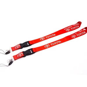 Yudi thương hiệu YDDY-073 xe logo dây 1-2cm chiều rộng 90cm Chiều dài polyester với móc phụ kiện thăng hoa in kỹ thuật số - Product Image 6