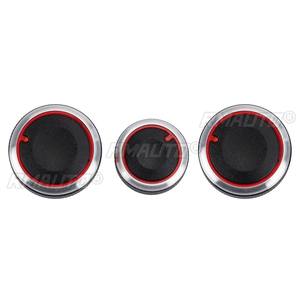 3 ชิ้น/เซ็ตรถอะไหล่ปุ่มปรับแอร์ ปุ่มควบคุมความร้อน อุปกรณ์เสริมสำหรับฮอนด้าซิตี้ 2008-2014 2013 2012 2011 2010 - Product Image 1