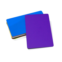 Carte de visite intelligente RFID PVC étanche 13,56 MHz couleur pour contrôle d'accès, partage et personnalisation OEM/ODM – Approvisionnement en gros direct usine